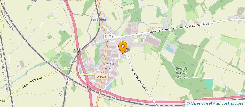 localisation de l'entreprise SCI CREQUI  AGDE