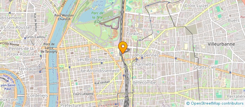 localisation de l'entreprise SCI CREQUI RADIOLOGIE II  LYON