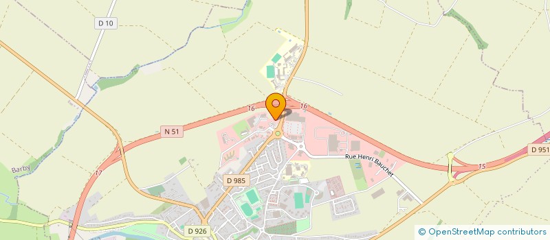 localisation de l'entreprise SCI CREQUY LA MARFEE à RETHEL