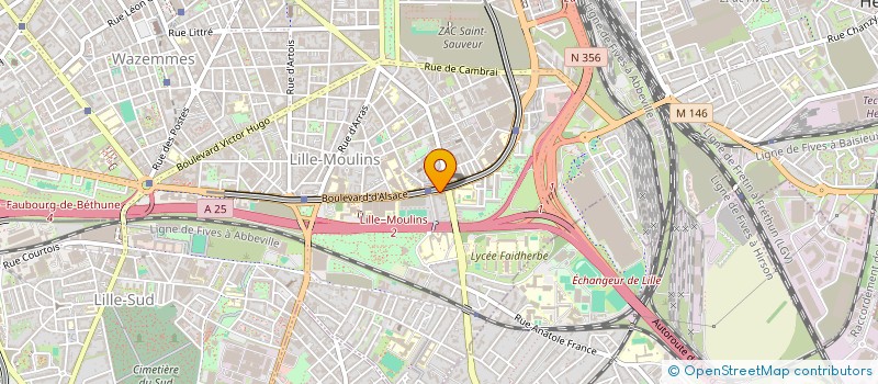 localisation de l'entreprise SCI CRESPEL à LILLE