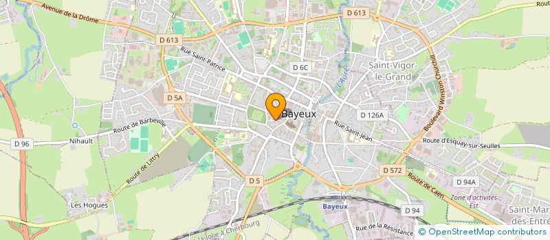 localisation de l'entreprise SCI CRETEIL TASSIGNY  BAYEUX