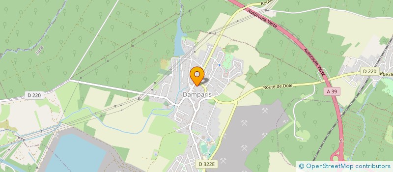 localisation de l'entreprise SCI CRETENET  TAVAUX