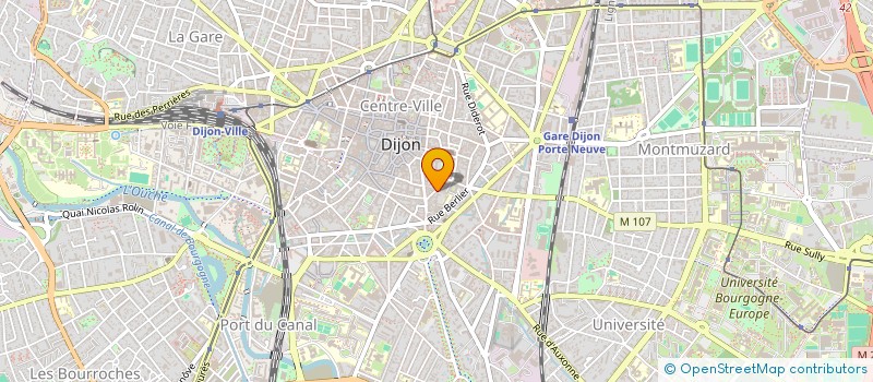 localisation de l'entreprise SCI CREUX DU THIL à DIJON