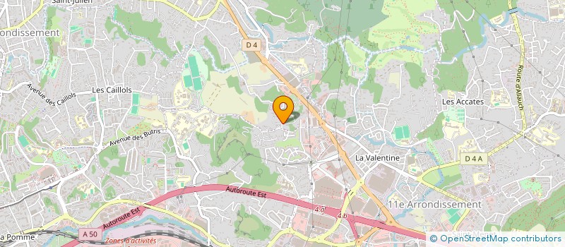 localisation de l'entreprise SCI CREVOUX à MARSEILLE