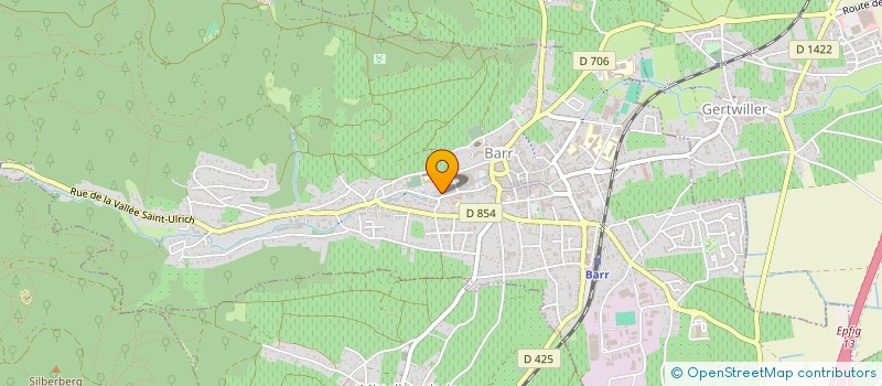 localisation de l'entreprise SCI CREW  BARR