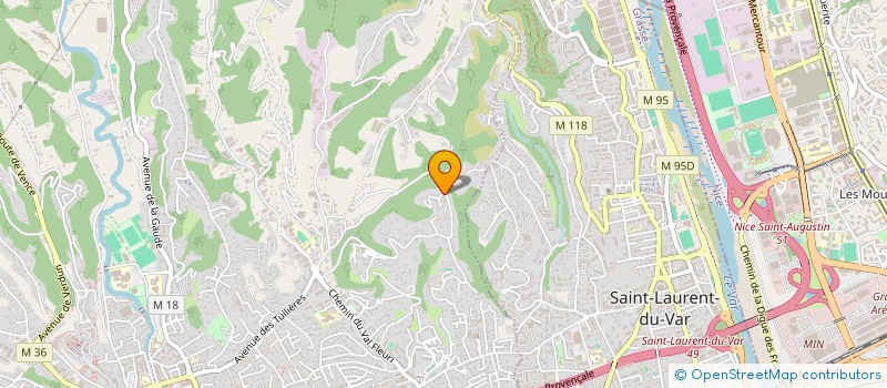 localisation de l'entreprise SCI CRICAPIE à CAGNES SUR MER