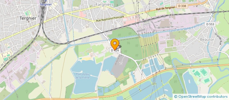 localisation de l'entreprise SCI CRICERA à TERGNIER