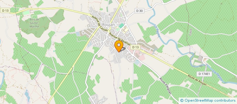 localisation de l'entreprise SCI CRICKMER  ROUJAN