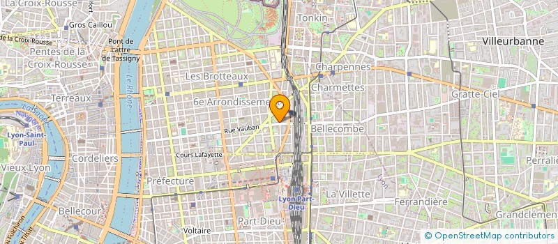 localisation de l'entreprise SCI CRICRI  LYON