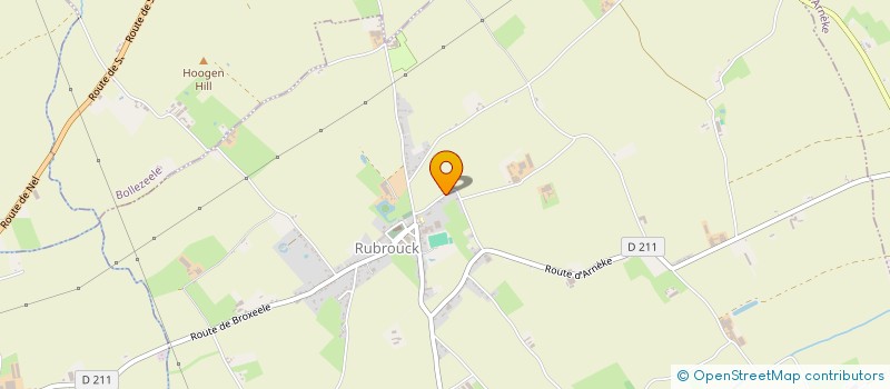 localisation de l'entreprise SCI CRIDATED  RUBROUCK