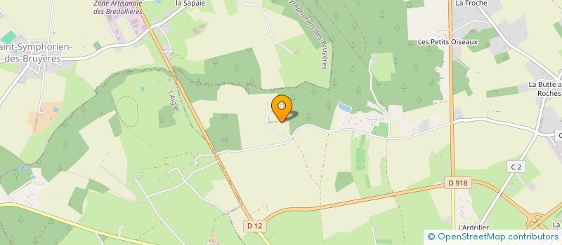 localisation de l'entreprise SCI CRIDAUR à SAINT-SULPICE-SUR-RISLE