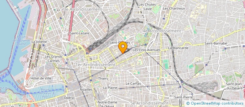 localisation de l'entreprise SCI CRIGER à MARSEILLE