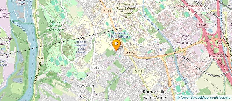 localisation de l'entreprise SCI CRIK INVEST à TOULOUSE