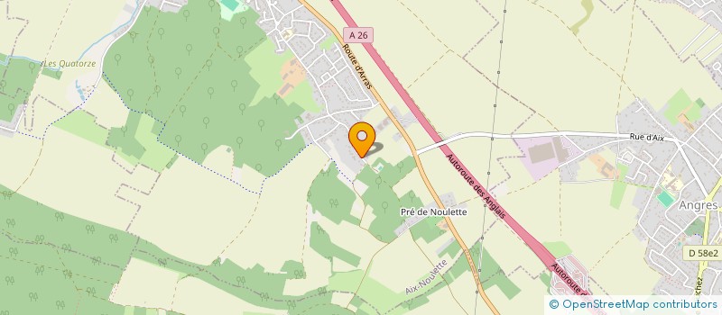 localisation de l'entreprise SCI CRILLON  AIX-NOULETTE