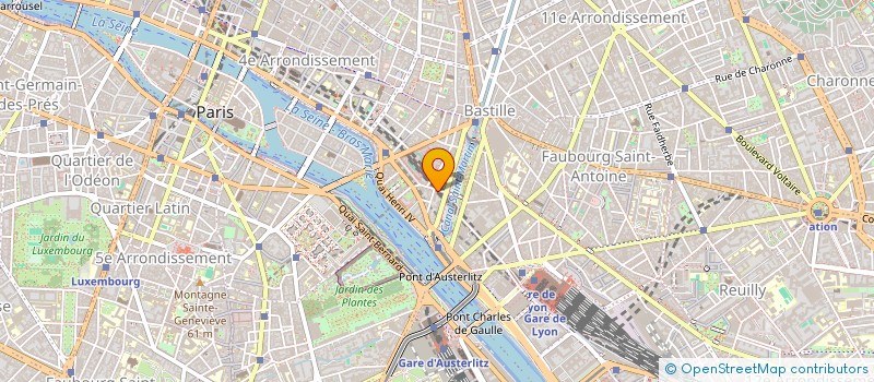 localisation de l'entreprise SCI CRILLON  PARIS