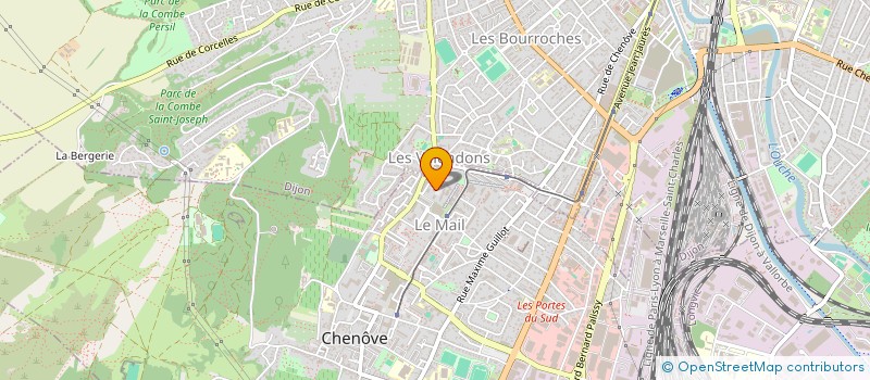 localisation de l'entreprise SCI CRIMA à CHENOVE