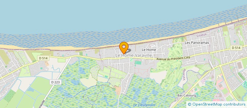 localisation de l'entreprise SCI CRIMANO à VARAVILLE