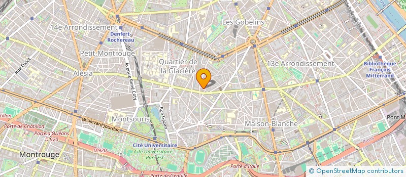 localisation de l'entreprise SCI CRIMAX  PARIS