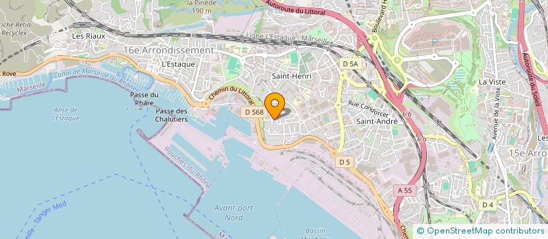 localisation de l'entreprise SCI CRIMILI à MARSEILLE