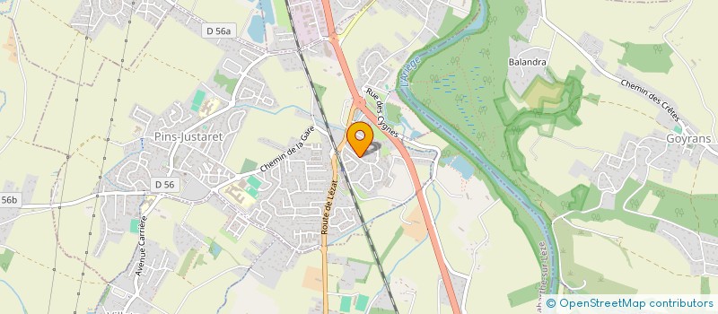 localisation de l'entreprise SCI CRIMMO à COLOMIERS