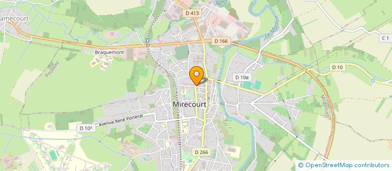 localisation de l'entreprise SCI CRIMOUSS  MIRECOURT