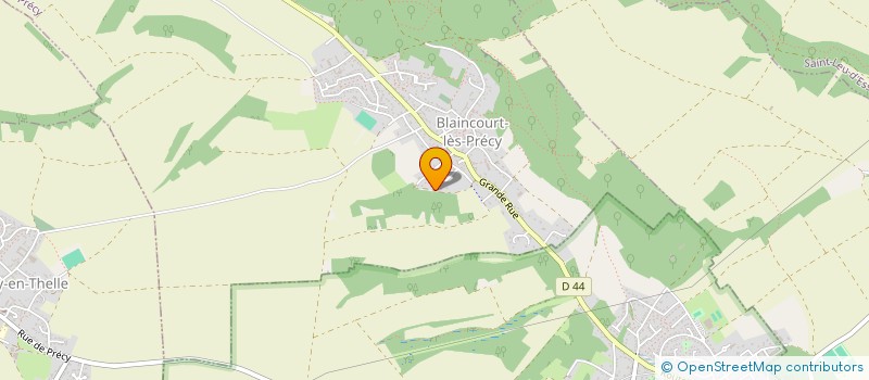 localisation de l'entreprise SCI CRIOLO  BLAINCOURT-LES-PRECY