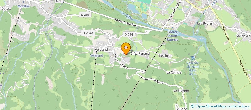 localisation de l'entreprise SCI CRIOU VERCLAND II  SAMOENS