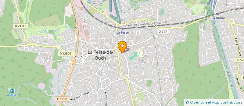 localisation de l'entreprise SCI CRIP à LA TESTE-DE-BUCH