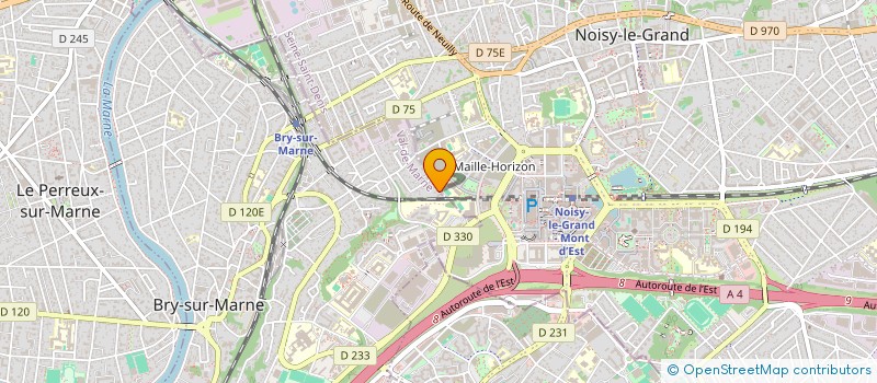 localisation de l'entreprise SCI CRIPALA  BRY-SUR-MARNE