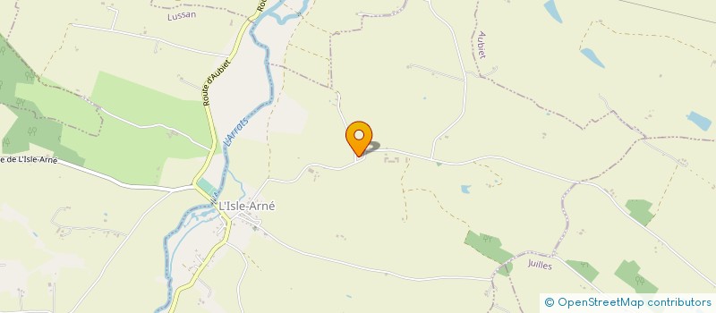 localisation de l'entreprise SCI CRIS MAT  L'ISLE-ARNE