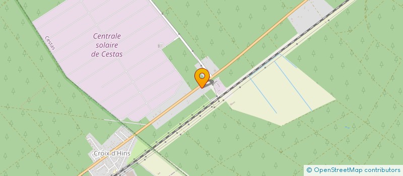 localisation de l'entreprise SCI CRISALEX  CESTAS