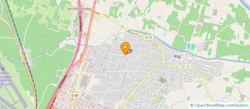 localisation de l'entreprise SCI CRISANE  PIA