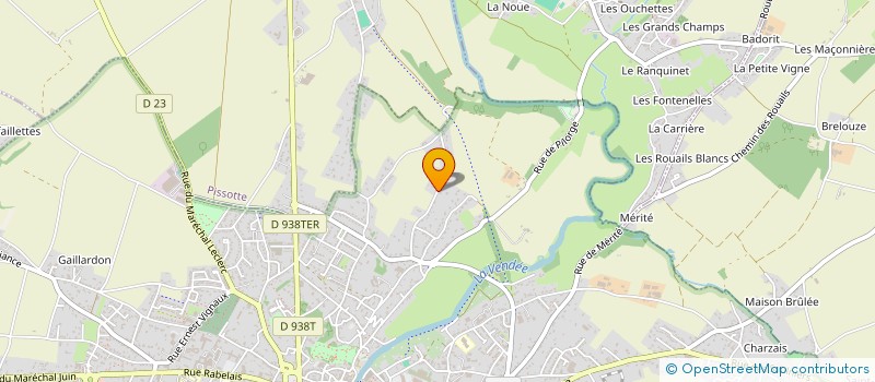 localisation de l'entreprise SCI CRISCA à FONTENAY-LE-COMTE