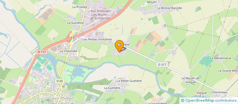 localisation de l'entreprise SCI CRISM  SAINT-PHILBERT-DE-GRAND-LIEU