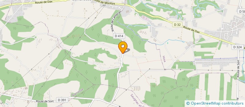 localisation de l'entreprise SCI CRISMADA  CANDRESSE