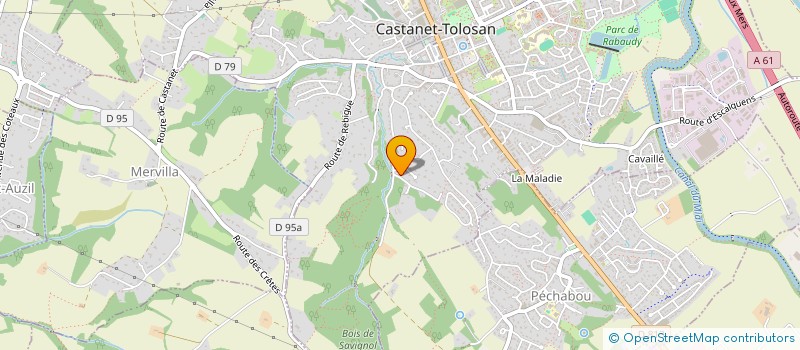 localisation de l'entreprise SCI CRISOMANY à CASTANET-TOLOSAN