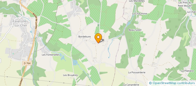 localisation de l'entreprise SCI CRISTAL  SAINT-JULIEN-DE-CHEDON