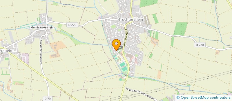 localisation de l'entreprise SCI CRISTAL  TRUCHTERSHEIM