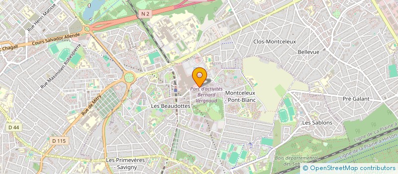 localisation de l'entreprise SCI CRISTAL IMMO TAVERNY à SEVRAN