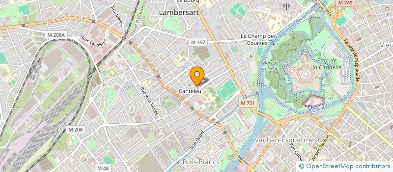 localisation de l'entreprise SCI CRISTALE à LAMBERSART