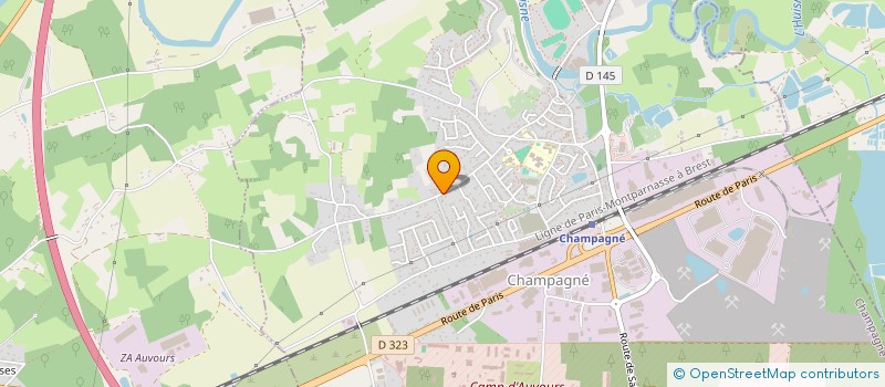 localisation de l'entreprise SCI CRISTALEMENT  BRETTE-LES-PINS