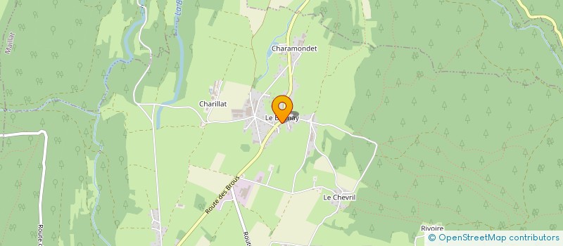 localisation de l'entreprise SCI CRISTALIN  VIEU-D'IZENAVE