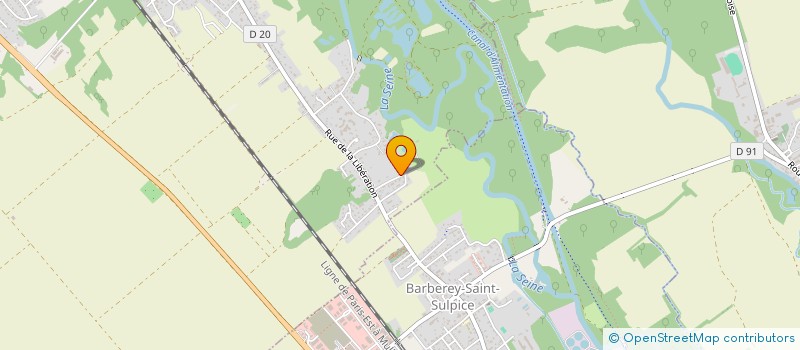 localisation de l'entreprise SCI CRISTALLINE  SAINT-LYE