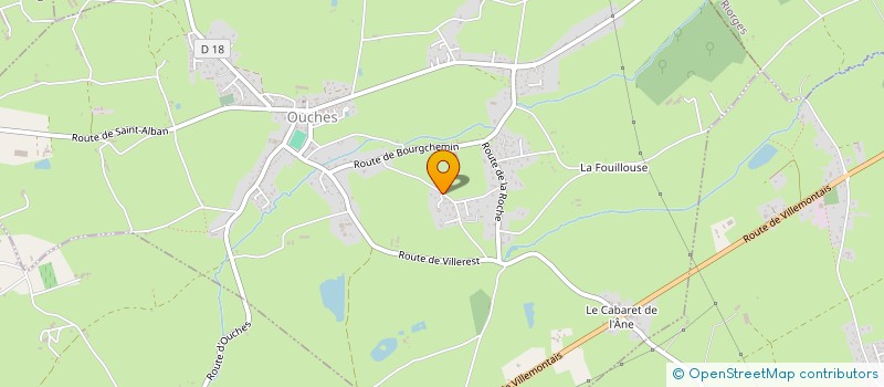 localisation de l'entreprise SCI CRISTALLO 6  OUCHES