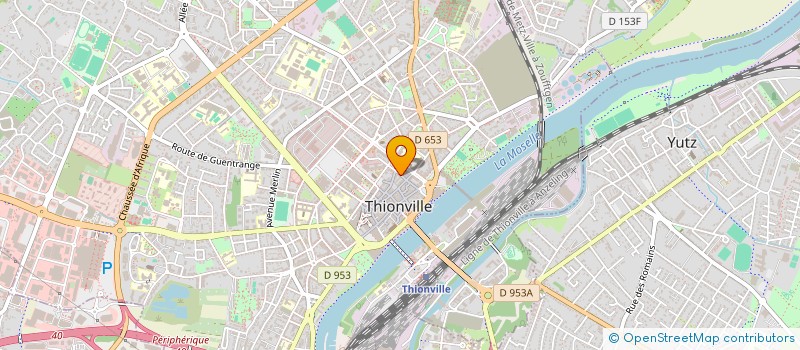 localisation de l'entreprise SCI CRISTANI à THIONVILLE