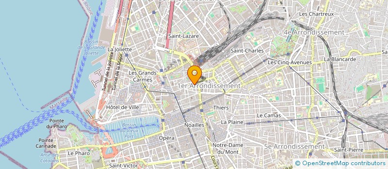 localisation de l'entreprise SCI CRISTOFOL CAMPUS D'AVENIR  MARSEILLE