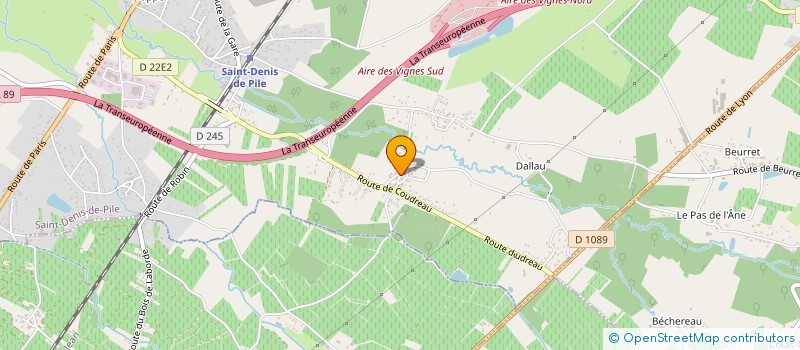 localisation de l'entreprise SCI CRISURIQUE  SAINT-DENIS-DE-PILE