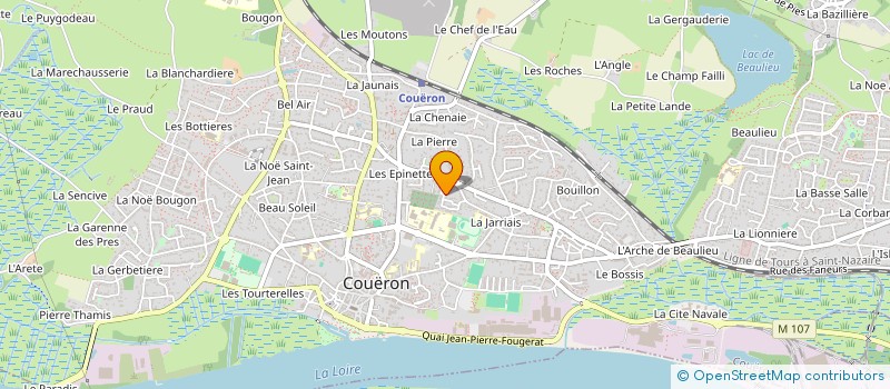 localisation de l'entreprise SCI CRIVANYAN à COUERON