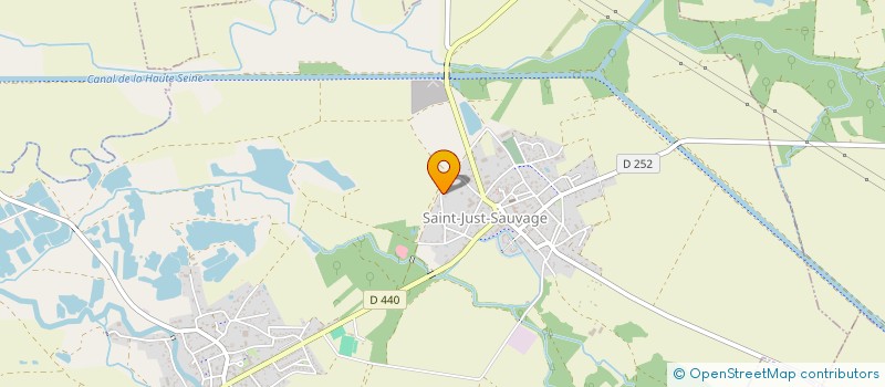 localisation de l'entreprise SCI CRJMM  SAINT-JUST-SAUVAGE