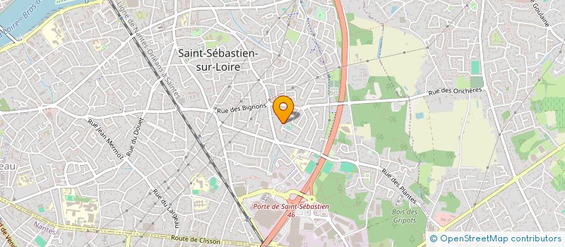 localisation de l'entreprise SCI CRLD à SAINT-SEBASTIEN-SUR-LOIRE